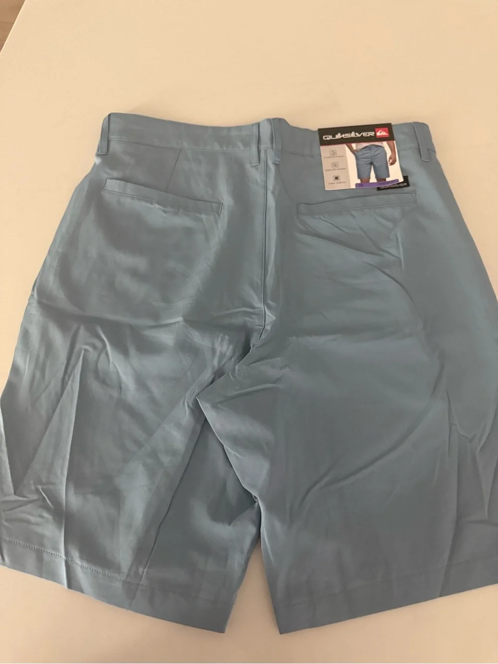 Quiksilver Men's Sky Blue Hybrid Swim Shorts